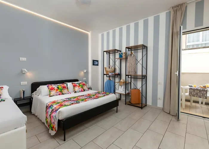 Daire Rubino Smart - Arredi Nuovi, Doppi Balconi O Patio A 100m Dal Mare - P R A T U R E C C I Group *