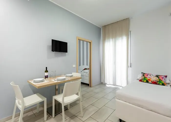 Rubino Smart - Arredi Nuovi, Doppi Balconi O Patio A 100m Dal Mare - P R A T U R E C C I Group * 리치오네